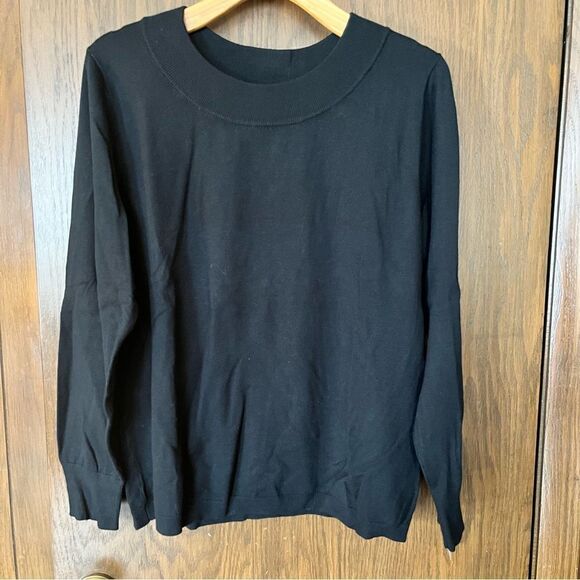 Chico’s Rayon Long Sleeve Top - Picture 2 of 5